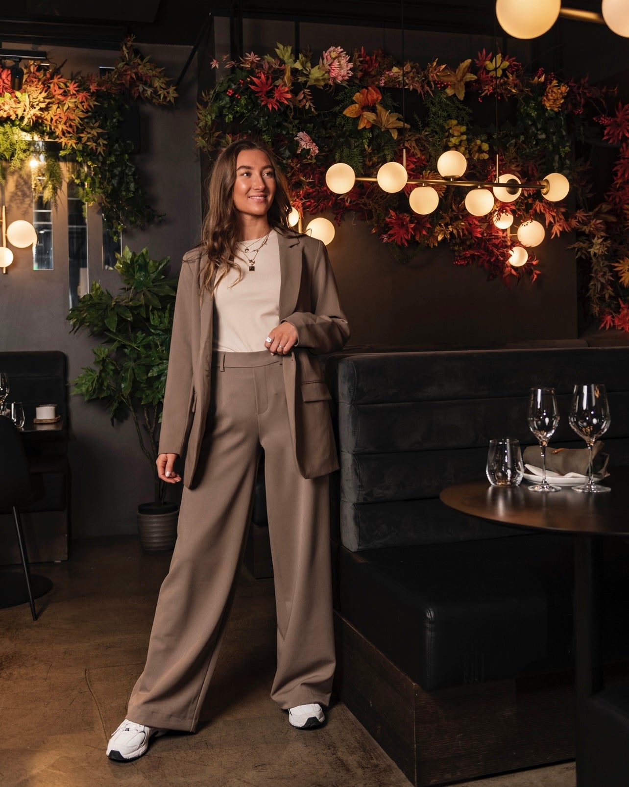 OBJLISA Wide Pants - Fossil